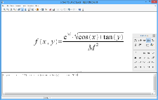 Պաստառի դամփը Apache OpenOffice Math -ի համար